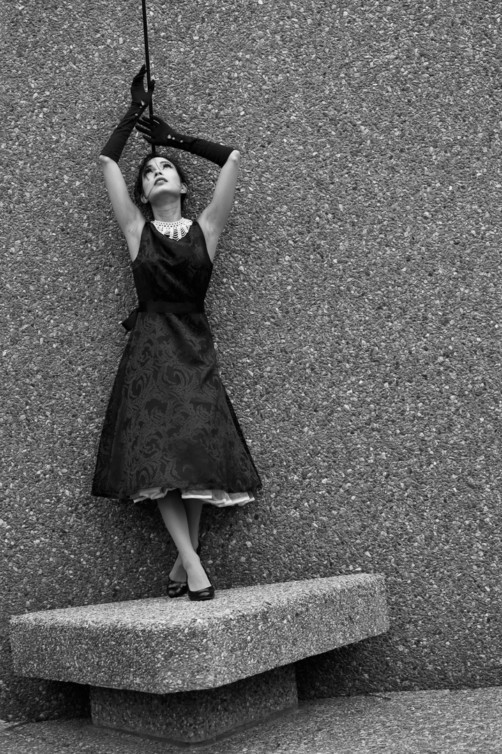 Hommage à Audrey Hepburn par Sophie, Couturière d'Art