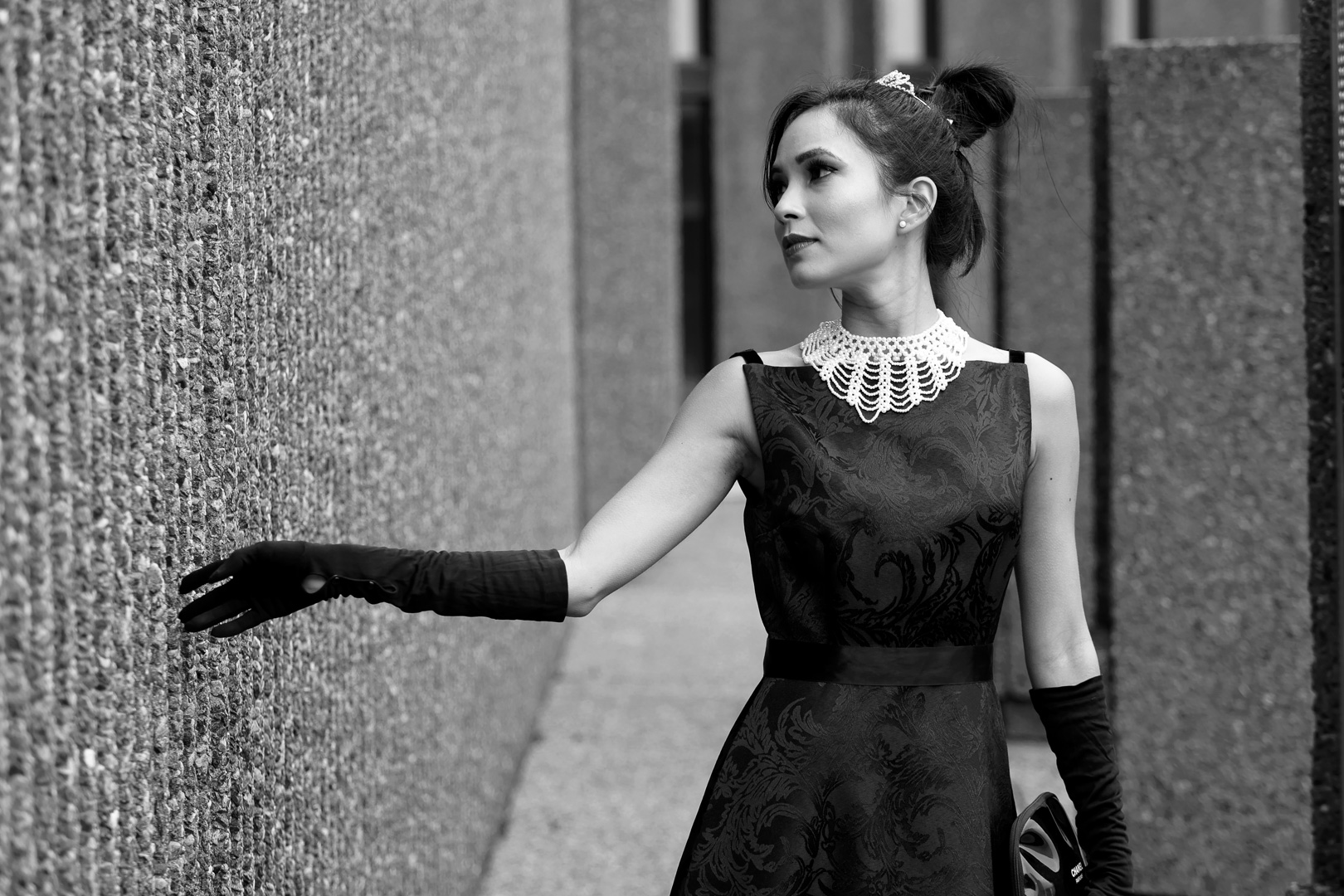 Hommage à Audrey Hepburn par Sophie, Couturière d'Art