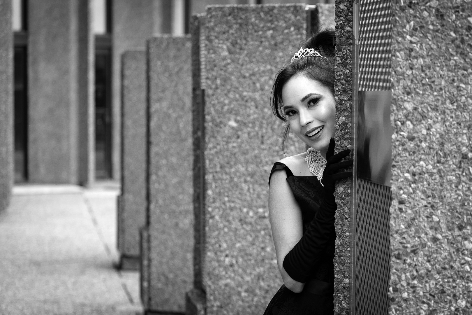 Hommage à Audrey Hepburn par Sophie, Couturière d'Art