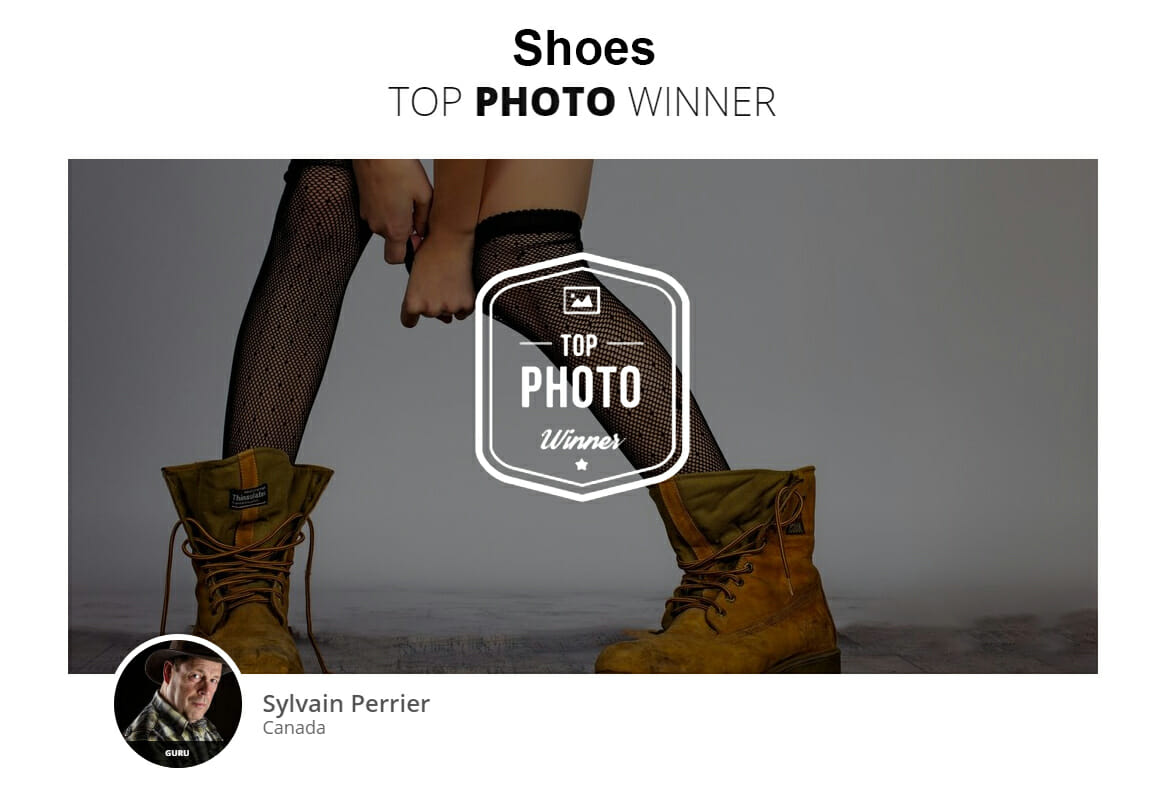 Sylvain Perrier Shoes Challenge - Top Photo - Laurence Bouchard